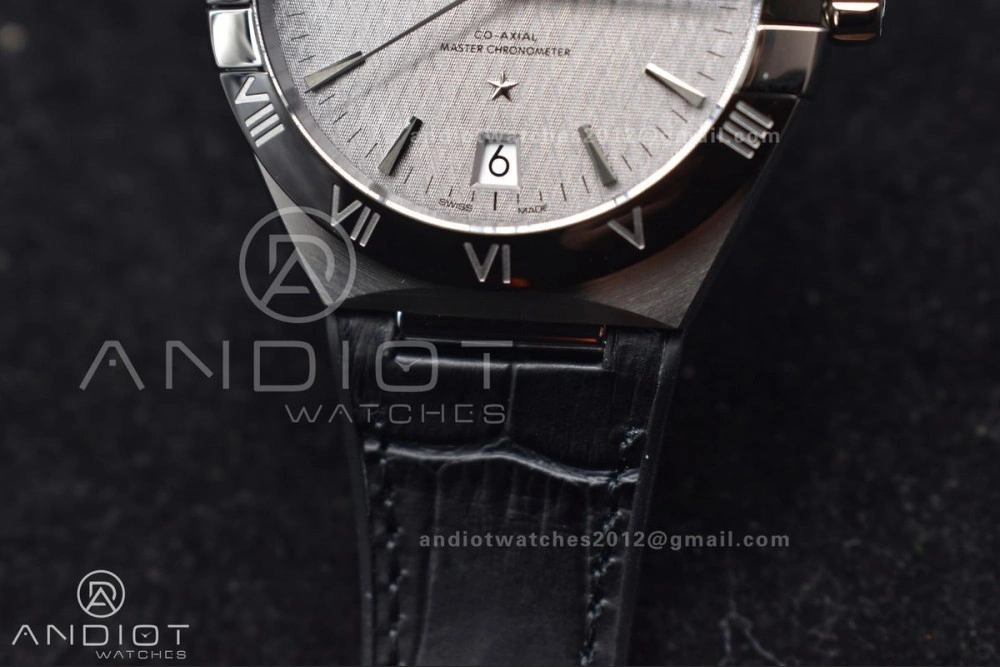 Constellation SS SBF 1:1 Best Edition Gray Dial on Black Gummy Strap A8900 Super Clone SmartChoice 1