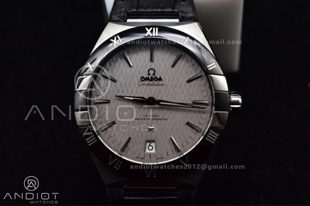Constellation SS SBF 1:1 Best Edition Gray Dial on Black Gummy Strap A8900 Super Clone SmartChoice 1