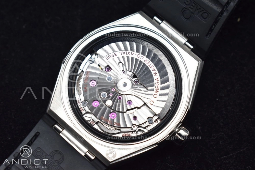 Constellation SS SBF 1:1 Best Edition Gray Dial on Black Gummy Strap A8900 Super Clone SmartChoice 1
