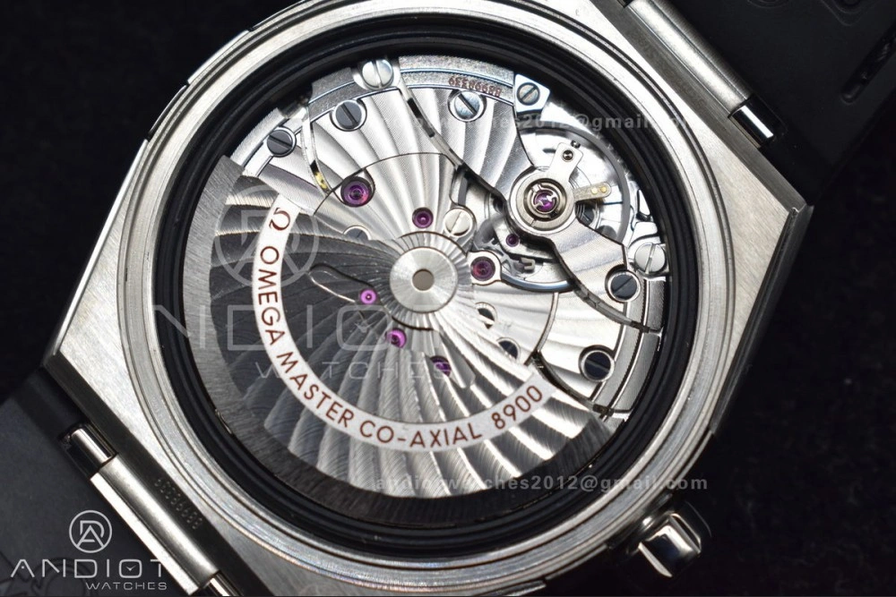 Constellation SS SBF 1:1 Best Edition Gray Dial on Black Gummy Strap A8900 Super Clone SmartChoice 1