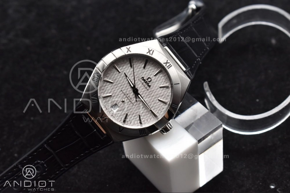 SoftTouch Constellation SS VSF 1:1 Best Edition Gray Dial on Black Gummy Strap A8900 Super Clone 35