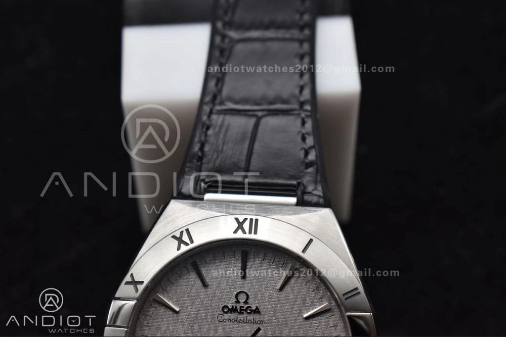 SoftTouch Constellation SS VSF 1:1 Best Edition Gray Dial on Black Gummy Strap A8900 Super Clone 35