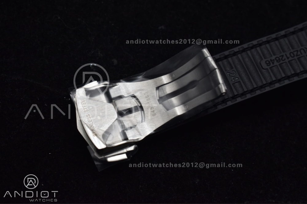 SoftTouch Constellation SS VSF 1:1 Best Edition Gray Dial on Black Gummy Strap A8900 Super Clone 35