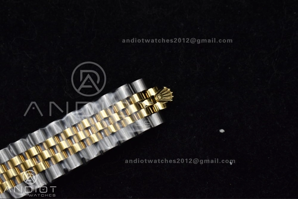 ZeroBulk DateJust 31 Ladies 278271 GSF 316L Steel MOP Diamond Dial On YG President Bracelet 542