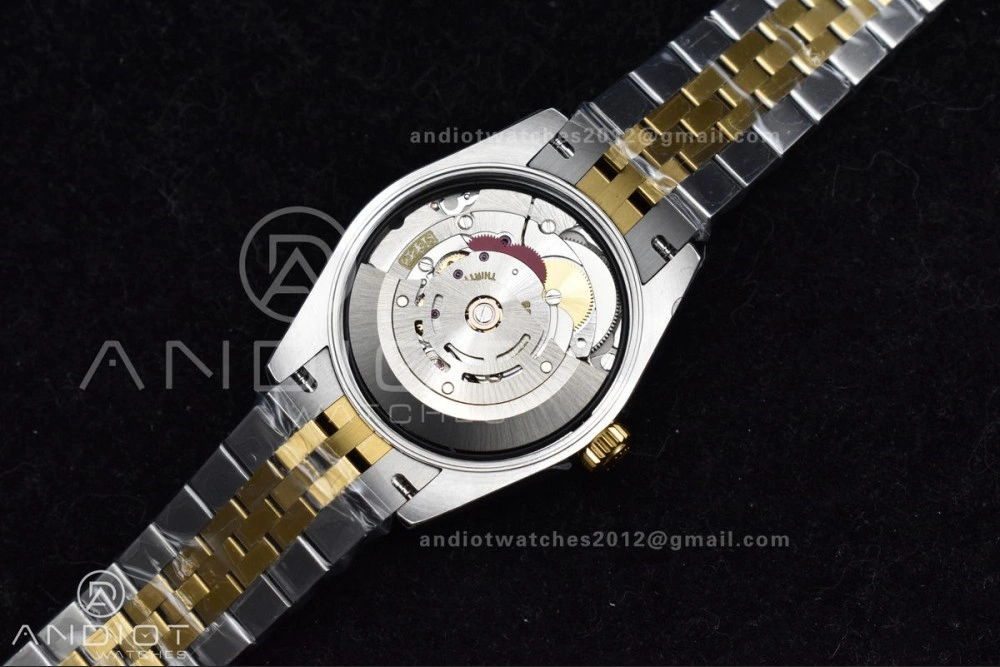 ZeroBulk DateJust 31 Ladies 278271 GSF 316L Steel MOP Diamond Dial On YG President Bracelet 542