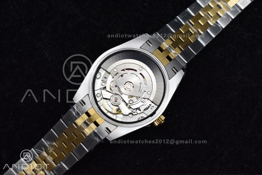 ZeroBulk DateJust 31 Ladies 278271 GSF 316L Steel MOP Diamond Dial On YG President Bracelet 542