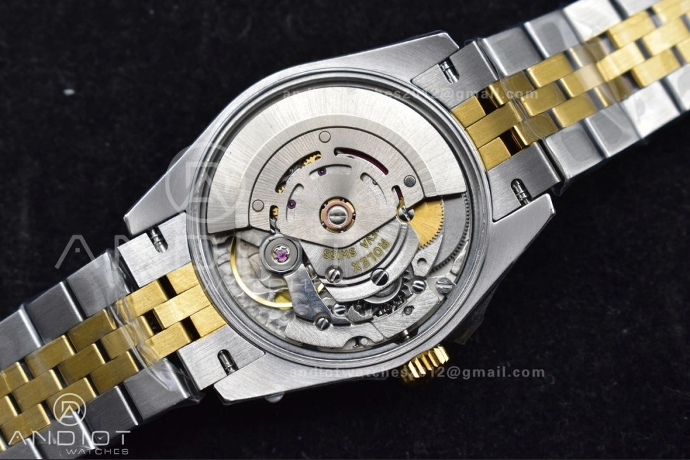 Compact DateJust 31 Ladies 278271 GSF 316L Steel White Dial Roman Markers on YG President Bracelet 550