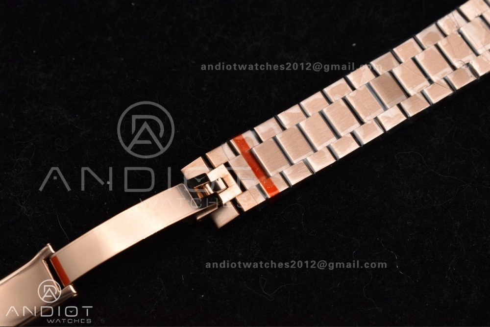 Sporty DateJust 31 Ladies 278275 GSF 316L Steel MOP Diamond Dial On Full RG Case and President Sytle Bracelet 551