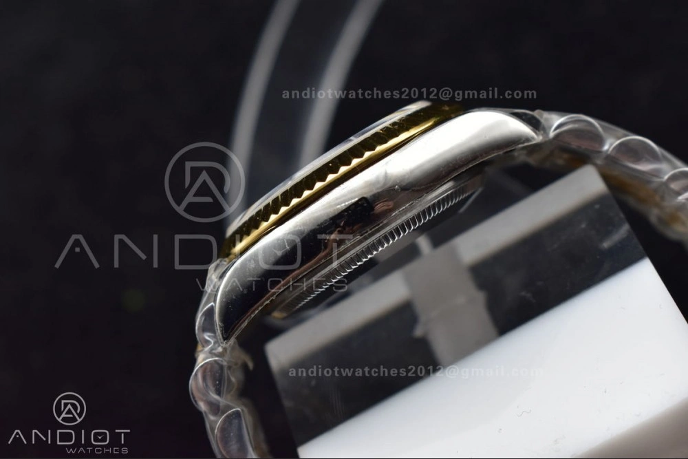 ModernLook DateJust 31 Ladies 278289 WF 316L Steel Green Dial Fluted Bezel and Markers on President Syle Bracelet 553