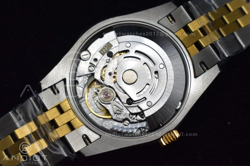 ModernLook DateJust 31 Ladies 278289 WF 316L Steel Green Dial Fluted Bezel and Markers on President Syle Bracelet 553