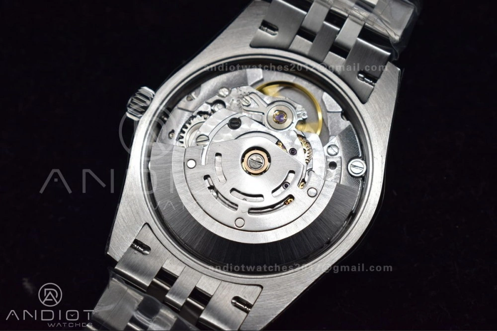 DateJust 31 Ladies 278289 WF 316L Steel Green Dial Stick Markers on President Syle Bracelet Effortless 557