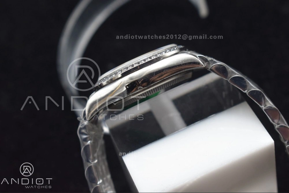 DateJust 31 Ladies 278289 WF 316L Steel White Dial Fluted Bezel On President Syle Bracelet OdorResistant 408