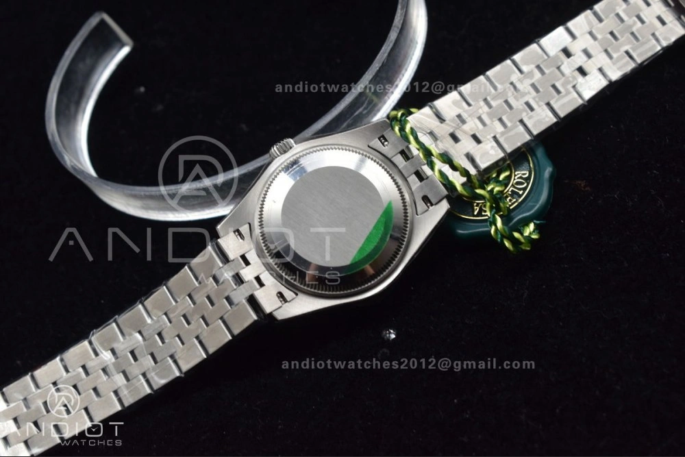DateJust 31 Ladies 278289 WF 316L Steel White Dial Fluted Bezel On President Syle Bracelet OdorResistant 408