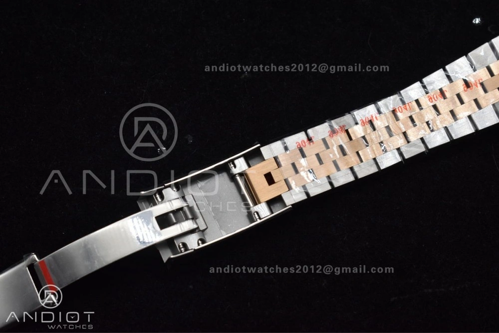 DateJust 36 126231 Clean 1:1 Best Edition 904L Steel Gray DIal Green Roman Marker on SS RG Jubilee Bracelet VR Premium 567