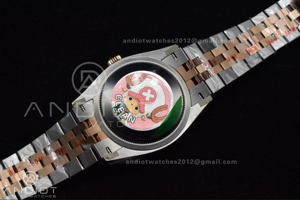 DateJust 36 126231 Clean 1:1 Best Edition 904L Steel Gray DIal Green Roman Marker on SS RG Jubilee Bracelet VR Premium 567