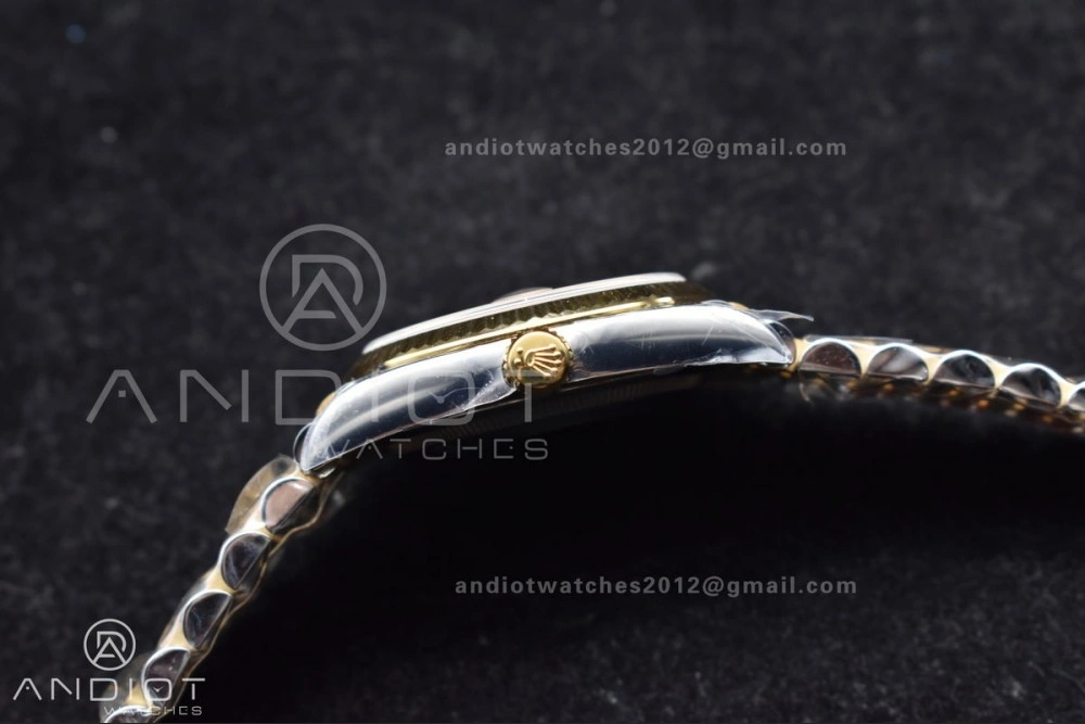 StreetReady DateJust 36 126233 Clean 1:1 Best Edition 904L Steel YG Diamonds Dial on SS YG Jubilee Bracelet VR 558
