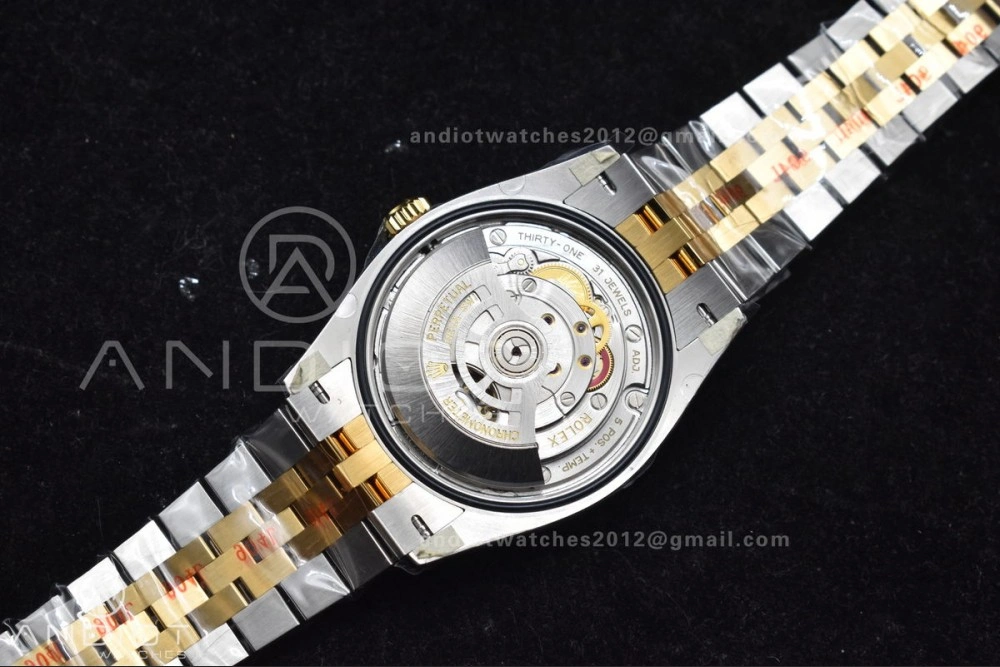 StreetReady DateJust 36 126233 Clean 1:1 Best Edition 904L Steel YG Diamonds Dial on SS YG Jubilee Bracelet VR 558