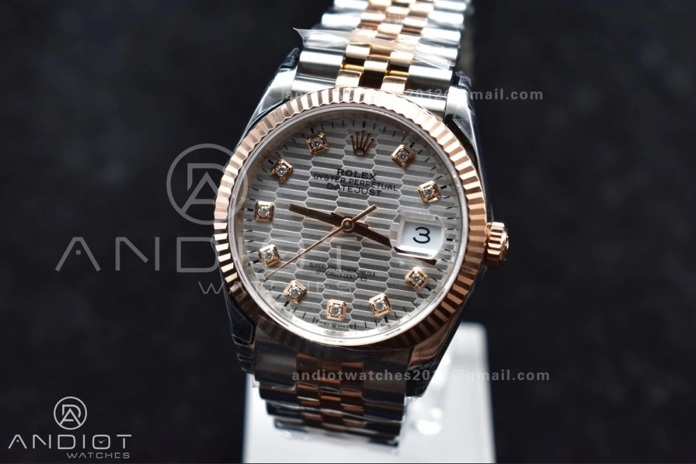 DateJust 36 126234 904L SS VSF 1:1 Best Edition Silver Dial Diamond Markers On Jubilee Bracelet VS Functional 563