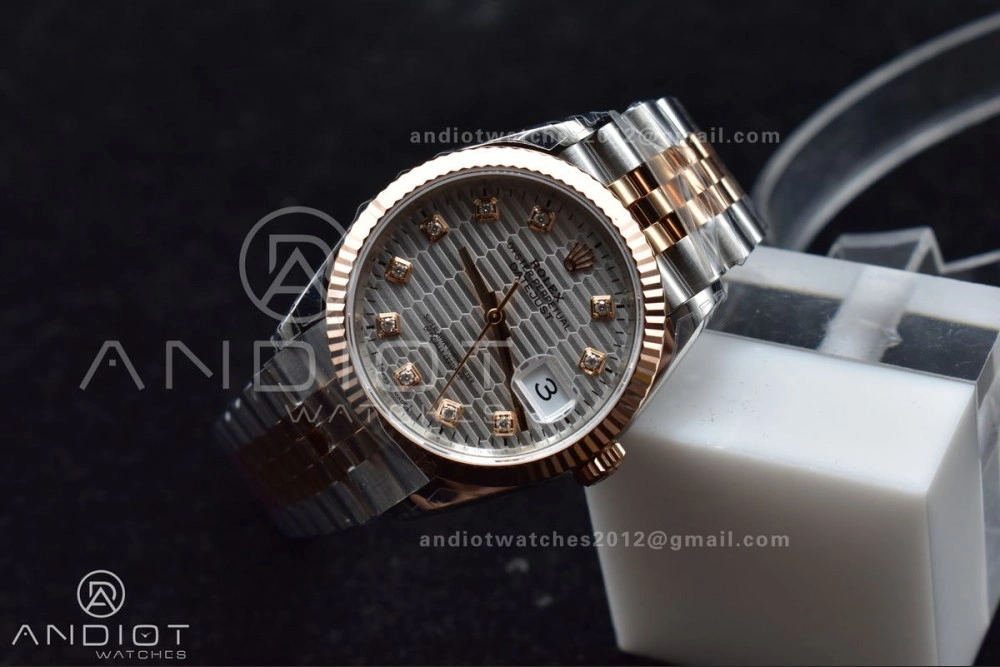 DateJust 36 126234 904L SS VSF 1:1 Best Edition Silver Dial Diamond Markers On Jubilee Bracelet VS Functional 563