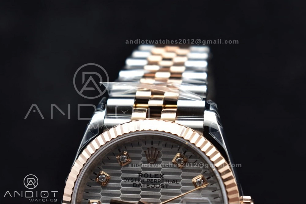 DateJust 36 126234 904L SS VSF 1:1 Best Edition Silver Dial Diamond Markers On Jubilee Bracelet VS Functional 563