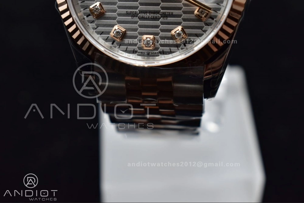 DateJust 36 126234 904L SS VSF 1:1 Best Edition Silver Dial Diamond Markers On Jubilee Bracelet VS Functional 563