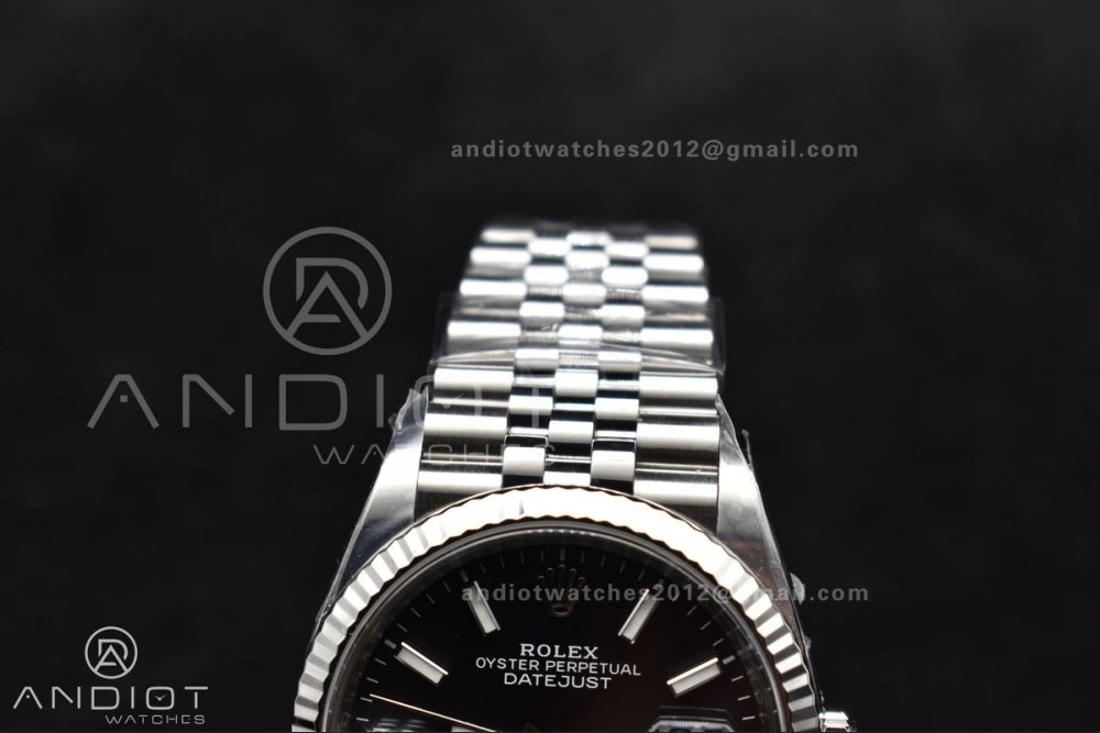 DateJust 36 126234 Clean 1:1 Best Edition 904L Steel Black Stick Dial on Jubilee Bracelet VR Seasonal 559