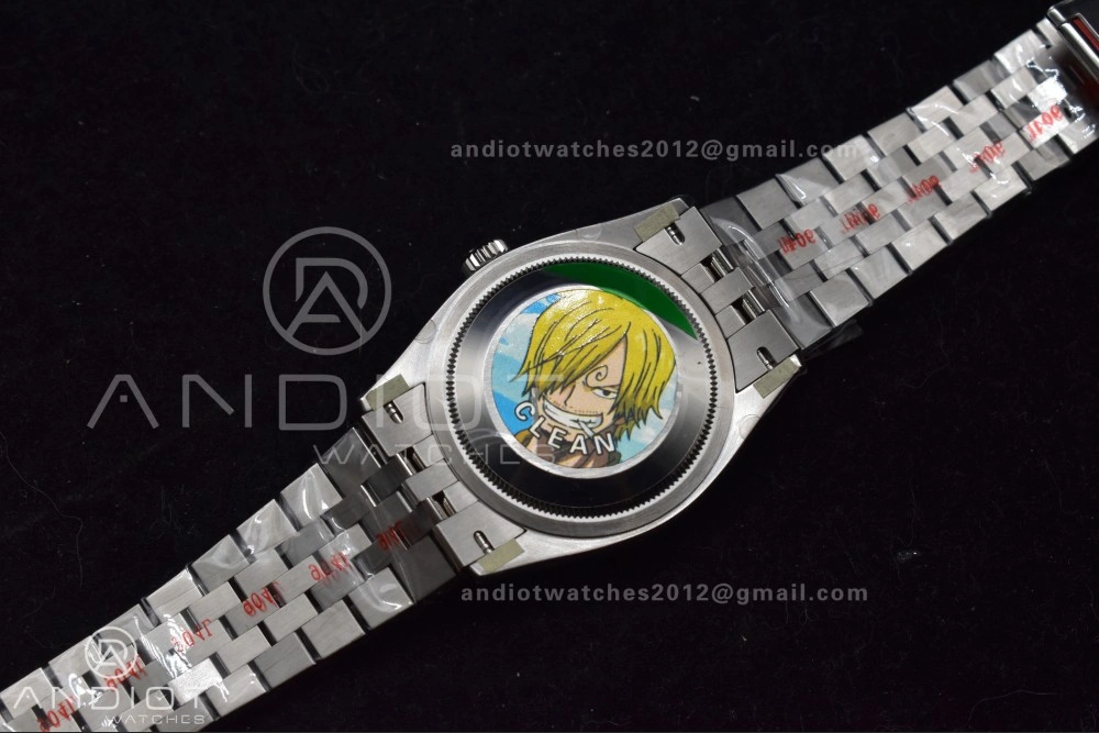 DateJust 36 126234 Clean 1:1 Best Edition 904L Steel Gray Dial Green Roman Markers on Jubilee Bracelet VR Colorful 562