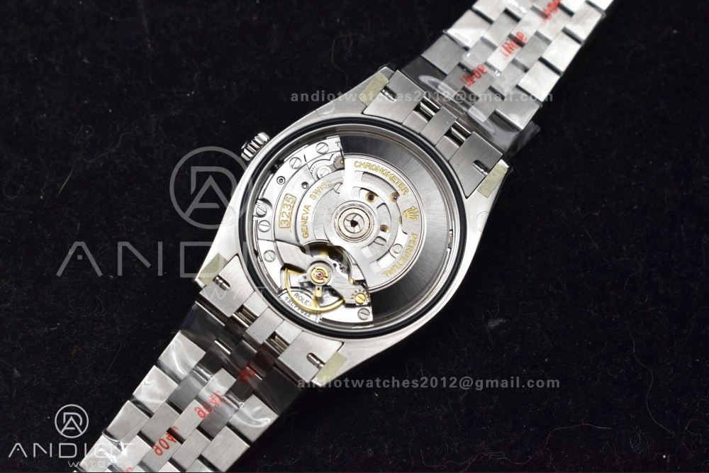 DateJust 36 126234 Clean 1:1 Best Edition 904L Steel Gray Dial Green Roman Markers on Jubilee Bracelet VR Colorful 562