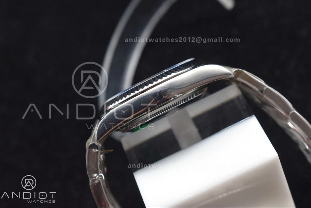 StreetReady DateJust 36 DIWF 1:1 Best Edition 904L Steel Blue Diamonds Dial on Oyster Bracelet SA 403