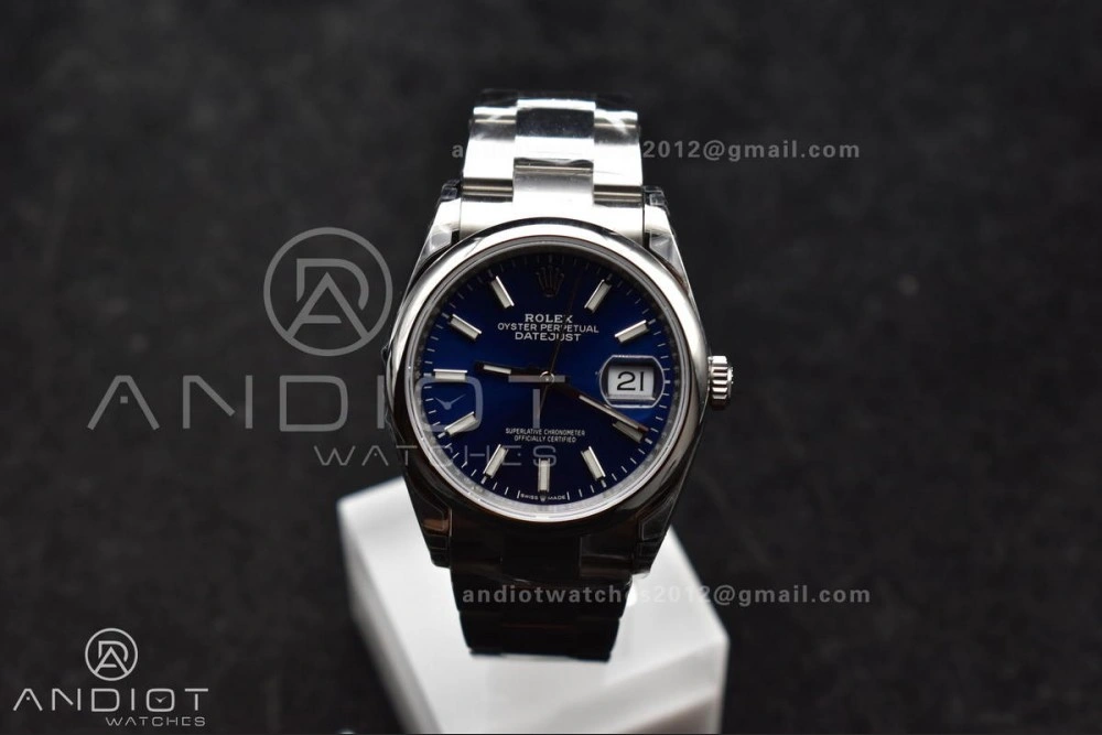 ZeroBulk DateJust 36 SS 126200 904L Steel VSF 1:1 Best Edition Blue Dial on Oyster Bracelet VS 569