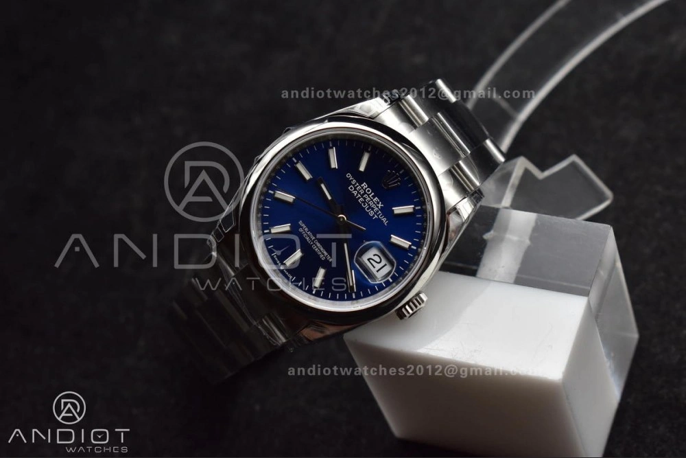 ZeroBulk DateJust 36 SS 126200 904L Steel VSF 1:1 Best Edition Blue Dial on Oyster Bracelet VS 569