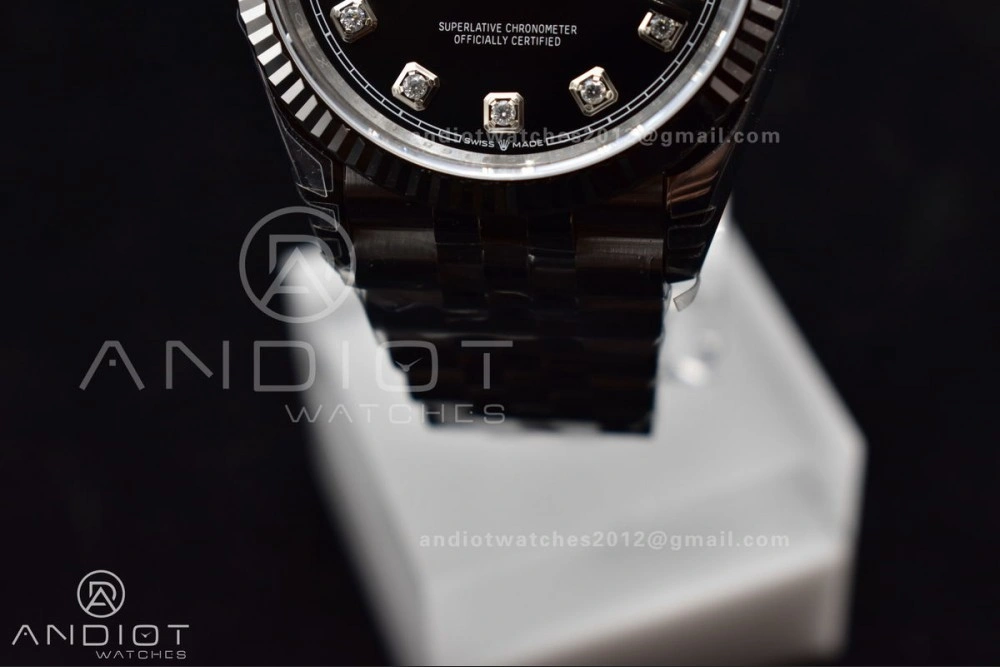 Colorful DateJust 36 SS 126234 VSF 1:1 Best Edition 904L Steel Black Diamond Dial On Jubilee Bracelet VS 410