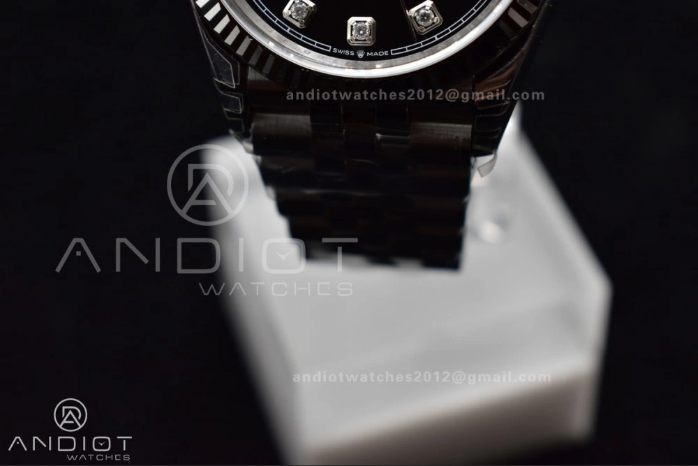 Colorful DateJust 36 SS 126234 VSF 1:1 Best Edition 904L Steel Black Diamond Dial On Jubilee Bracelet VS 410