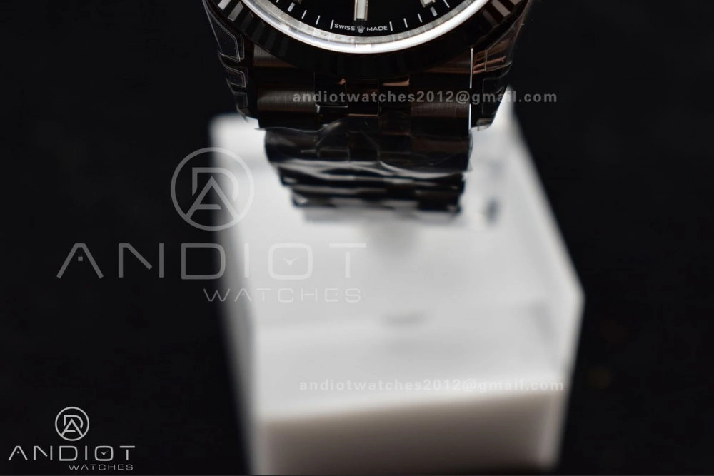 EyeCatching DateJust 36 SS 126234 VSF 1:1 Best Edition 904L Steel Black Stick Dial on Jubilee Bracelet VS 417