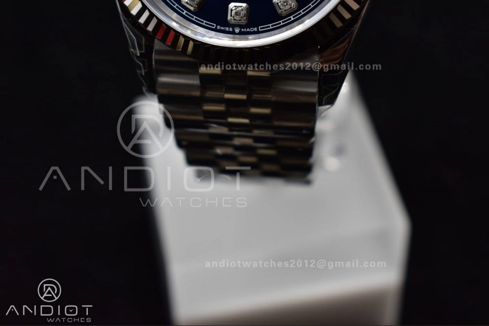 DateJust 36 SS 126234 VSF 1:1 Best Edition 904L Steel Blue Diamond Dial On Jubilee Bracelet VS MoistureWicking 400