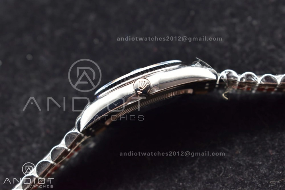 Minimalist DateJust 36 SS 126234 VSF 1:1 Best Edition 904L Steel Blue Diamond Dial On Jubilee Bracelet VS 571