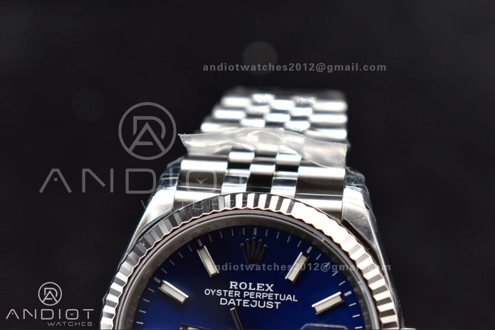 DateJust 36 SS 126234 VSF 1:1 Best Edition 904L Steel Blue Stick Dial On Jubilee Bracelet VS Seasonal 420