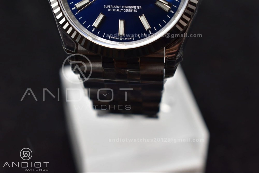 DateJust 36 SS 126234 VSF 1:1 Best Edition 904L Steel Blue Stick Dial On Jubilee Bracelet VS Seasonal 420
