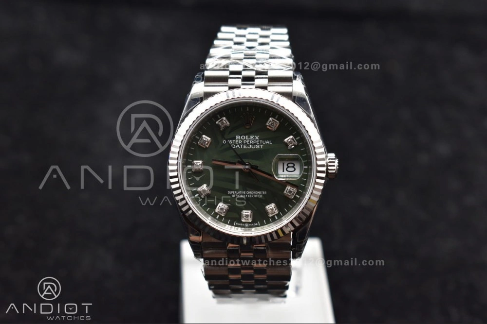 DateJust 36 SS 126234 VSF 1:1 Best Edition 904L Steel Green Diamond Dial On Jubilee Bracelet VS ModernLook 573