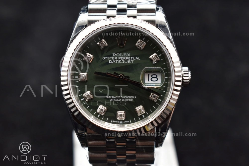DateJust 36 SS 126234 VSF 1:1 Best Edition 904L Steel Green Diamond Dial On Jubilee Bracelet VS ModernLook 573