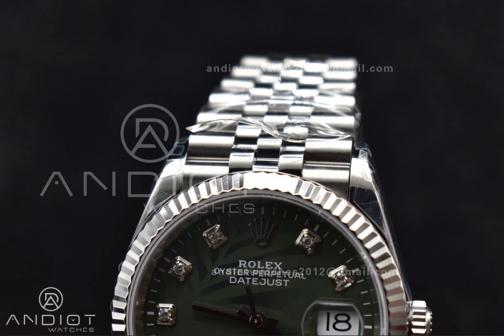 DateJust 36 SS 126234 VSF 1:1 Best Edition 904L Steel Green Diamond Dial On Jubilee Bracelet VS ModernLook 573