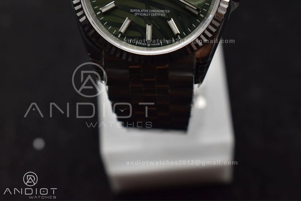ComfortFit DateJust 36 SS 126234 VSF 1:1 Best Edition 904L Steel Green Leaf Dial on Jubilee Bracelet VS 576