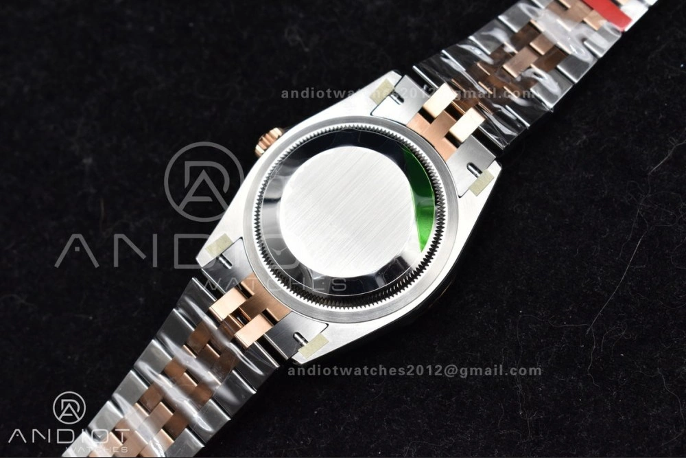 DateJust 36 SS 126281rbr VSF 1:1 Best Edition 904L Steel Silver Textured Dial on Jubilee Bracelet VS Supportive 574