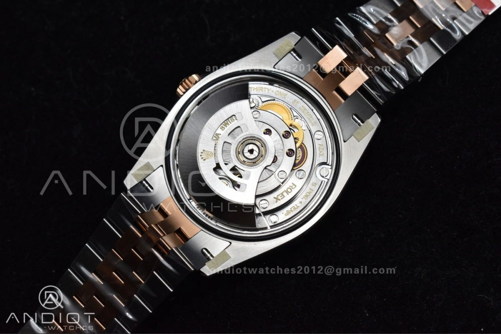 DateJust 36 SS 126281rbr VSF 1:1 Best Edition 904L Steel Silver Textured Dial on Jubilee Bracelet VS Supportive 574