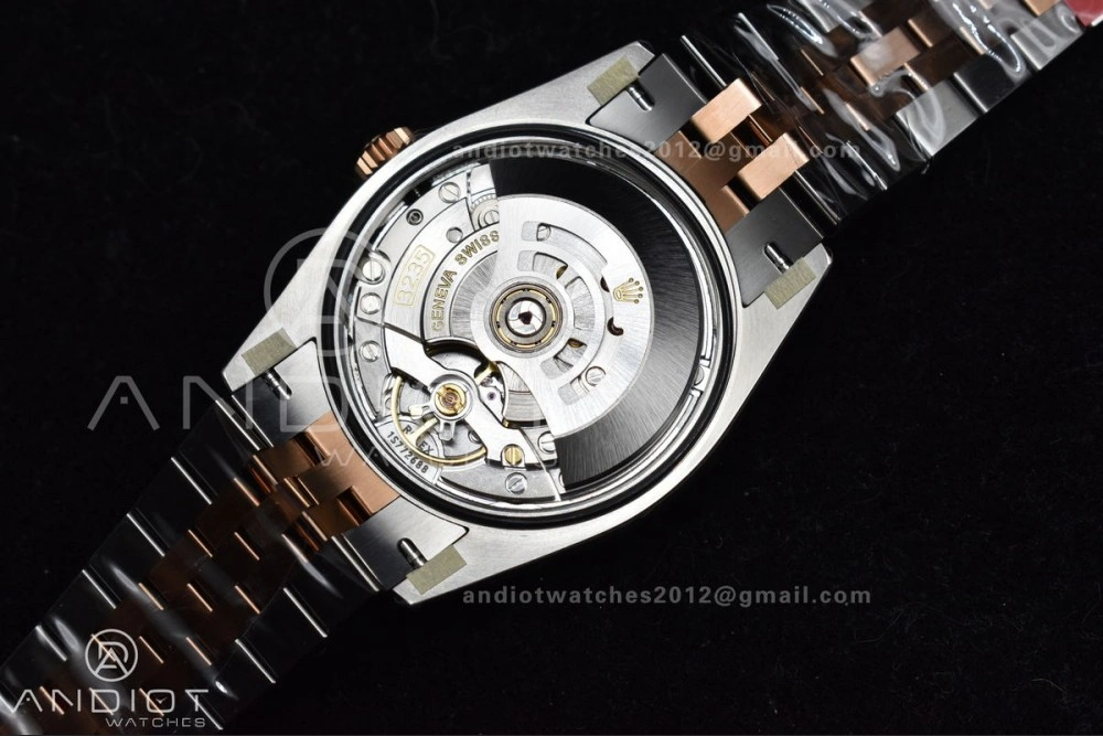 DateJust 36 SS 126281rbr VSF 1:1 Best Edition 904L Steel Silver Textured Dial on Jubilee Bracelet VS Supportive 574