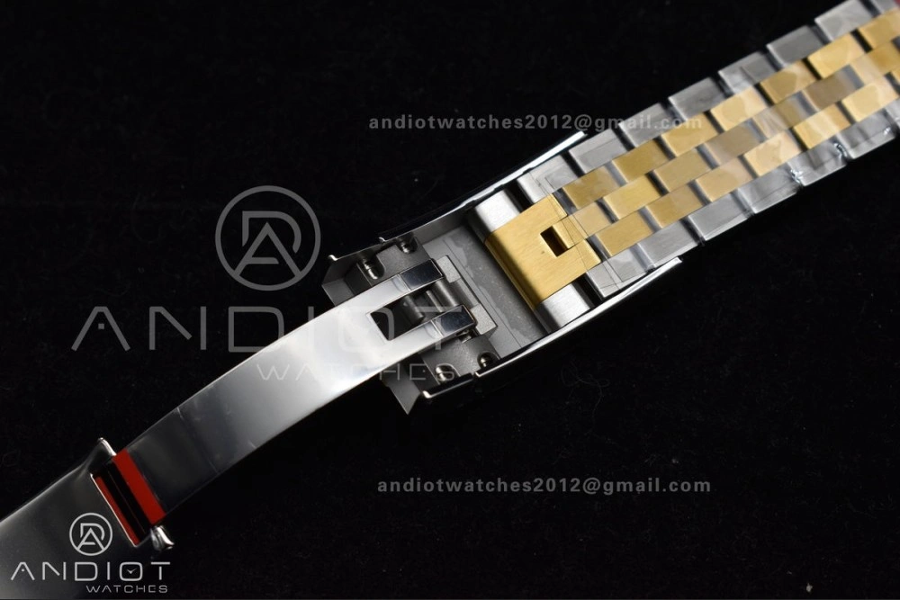 DateJust 36 SS 126283rbr VSF 1:1 Best Edition 904L Steel YG Textured Dial on Jubilee Bracelet VS Packable 575
