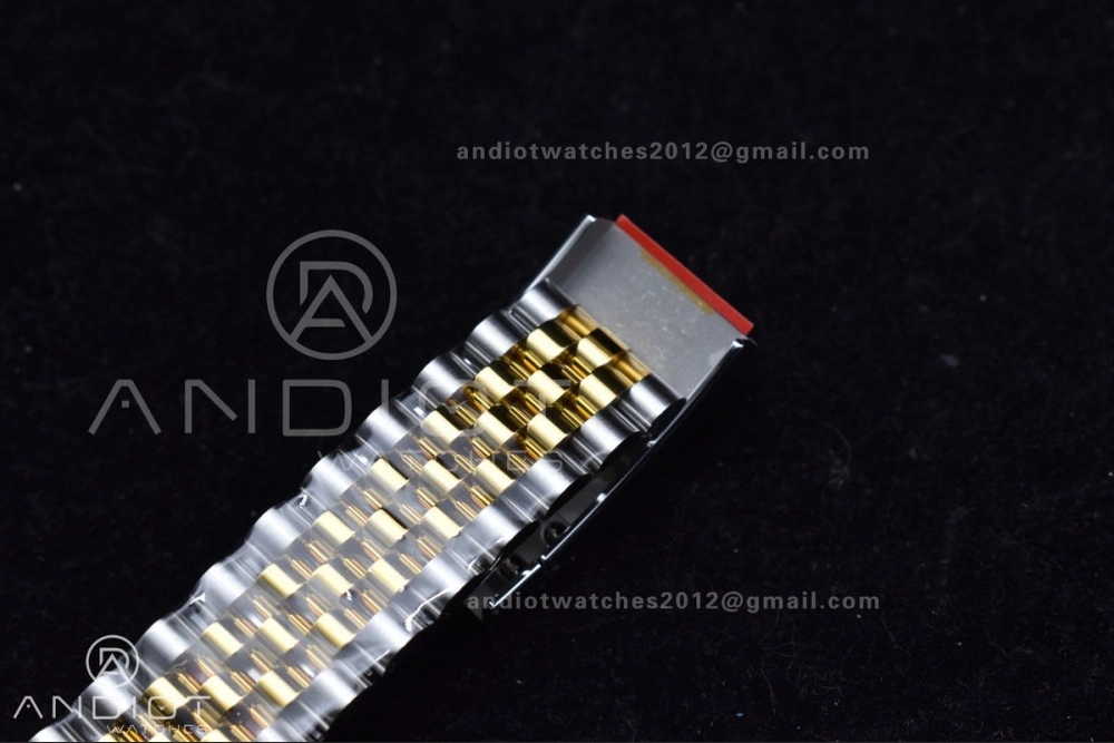 DateJust 36 SS 126283rbr VSF 1:1 Best Edition 904L Steel YG Textured Dial on Jubilee Bracelet VS Packable 575