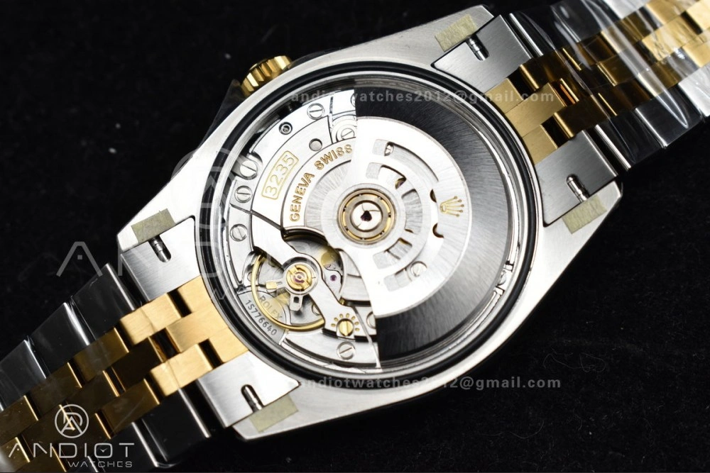 DateJust 36 SS 126283rbr VSF 1:1 Best Edition 904L Steel YG Textured Dial on Jubilee Bracelet VS Packable 575