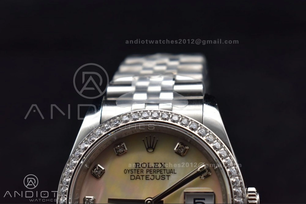 EasyMatch DateJust 36 SS BPF 1:1 Best Edition 316F Steel Oyster Dial On Jubilee Bracelet A 579
