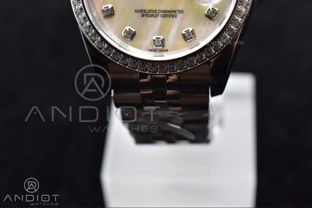 EasyMatch DateJust 36 SS BPF 1:1 Best Edition 316F Steel Oyster Dial On Jubilee Bracelet A 579